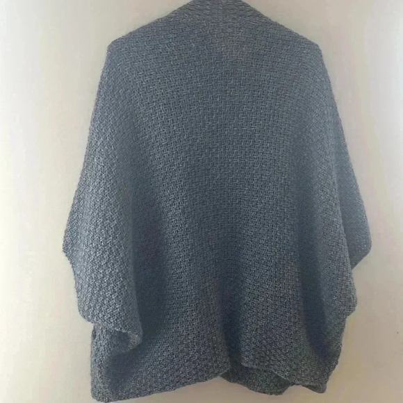 [O/S]Anthropologie Elsamanda Angra  Wool Blend knit Gray Cardigan - Picture 5 of 6